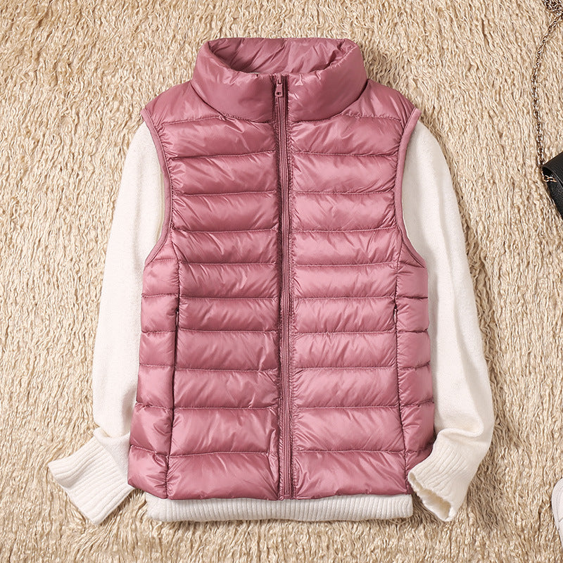 Nola | Nieuwe waterdichte gilet met wit dons