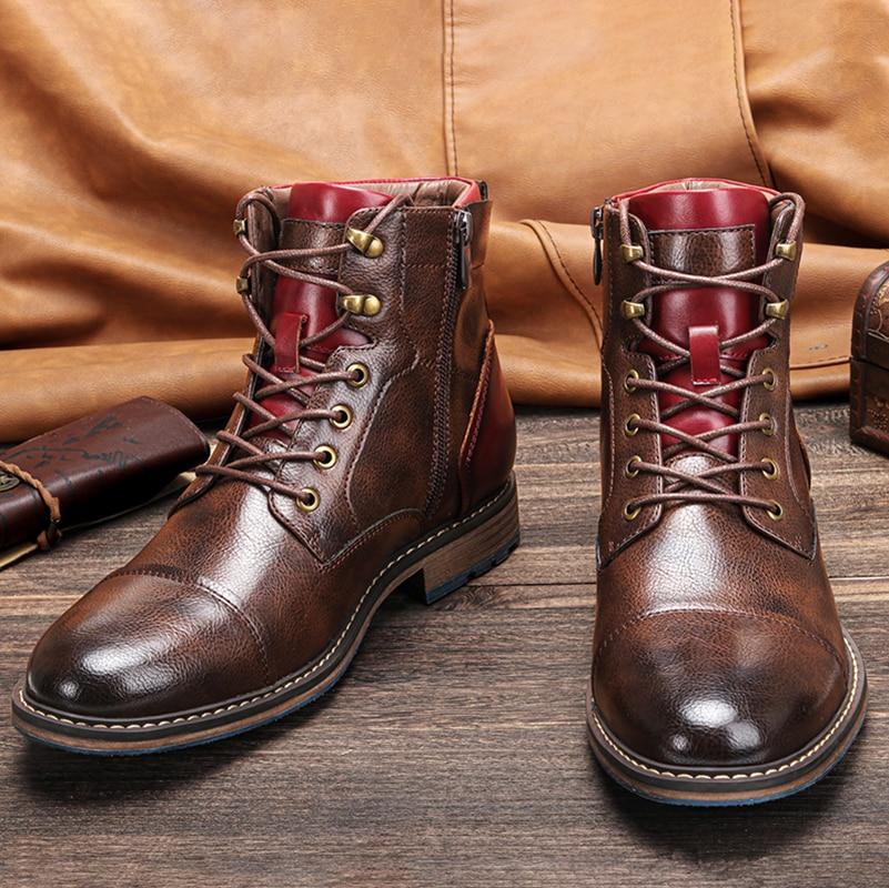 Ruben | Handgemaakte Premium Leren Oxford Boots voor Mannen