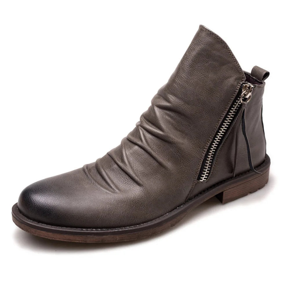 Luuk | Leren Chelsea boots