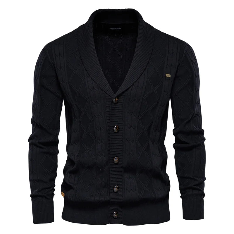 Roel | Heren Cardigan met Knopen