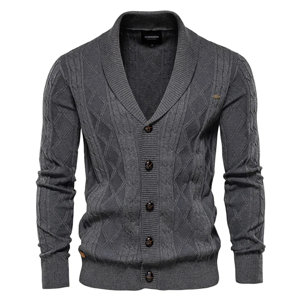 Roel | Heren Cardigan met Knopen