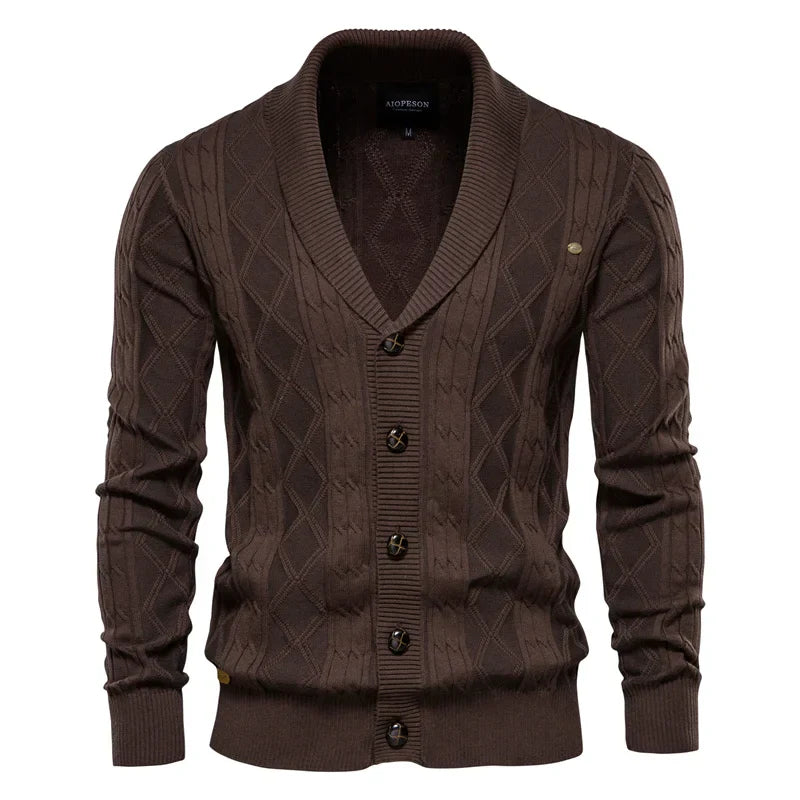 Roel | Heren Cardigan met Knopen