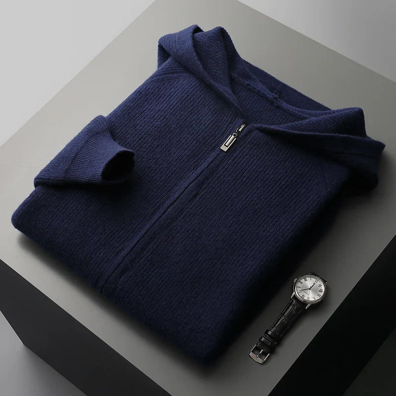 Bert | Heren zip-up hoodie