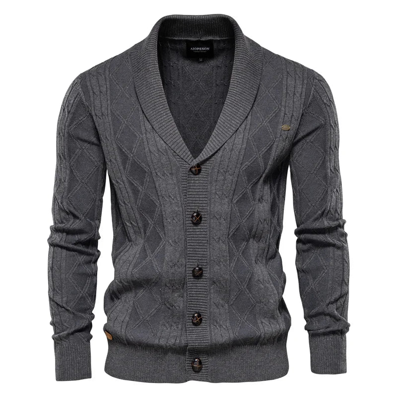 Roel | Heren Cardigan met Knopen