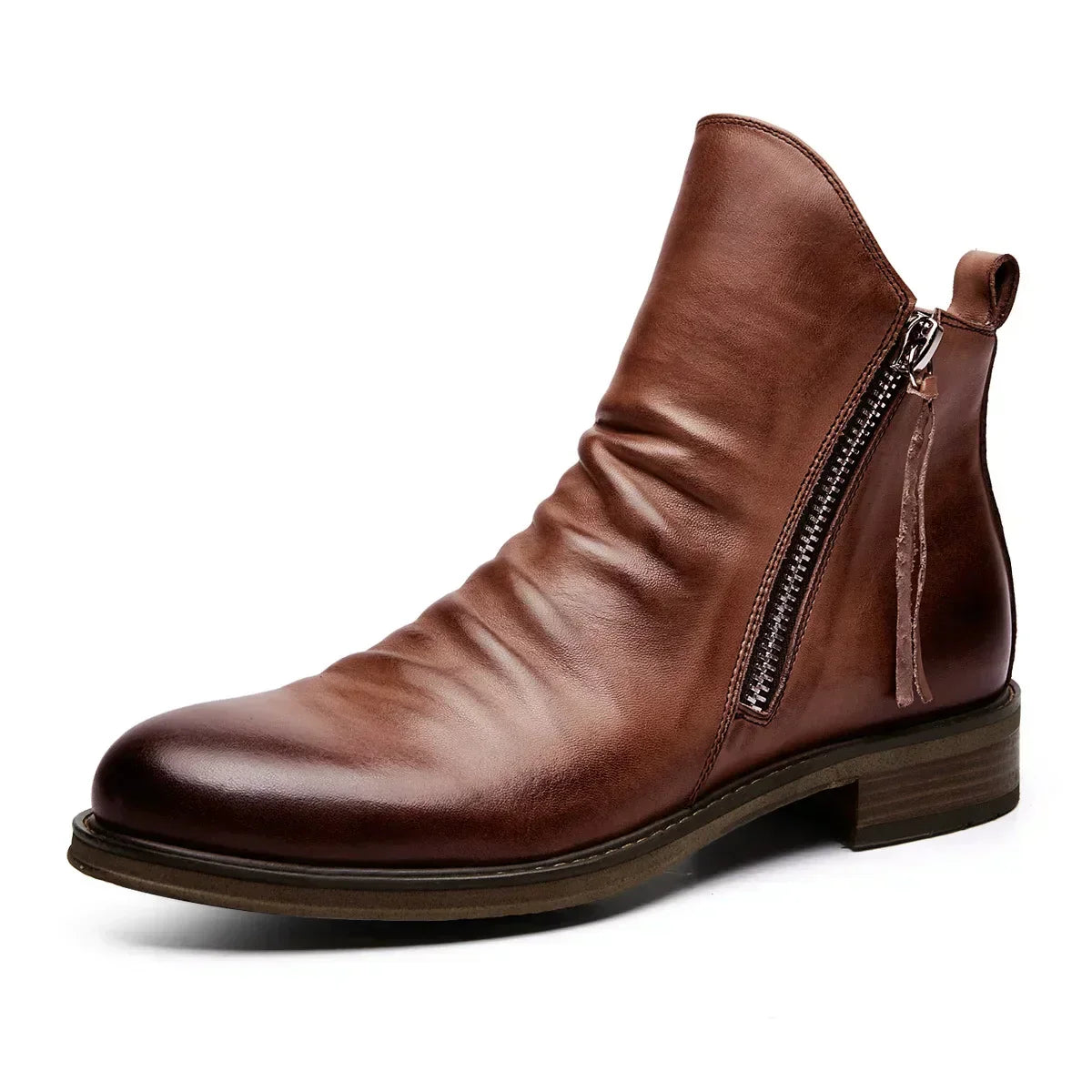 Luuk | Leren Chelsea boots