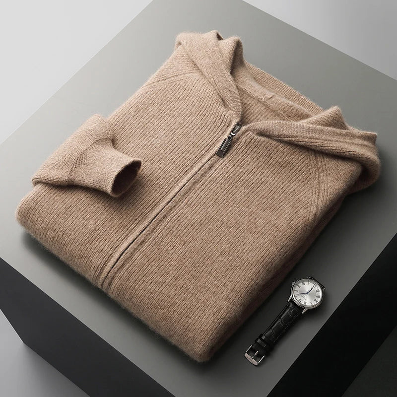 Bert | Heren zip-up hoodie