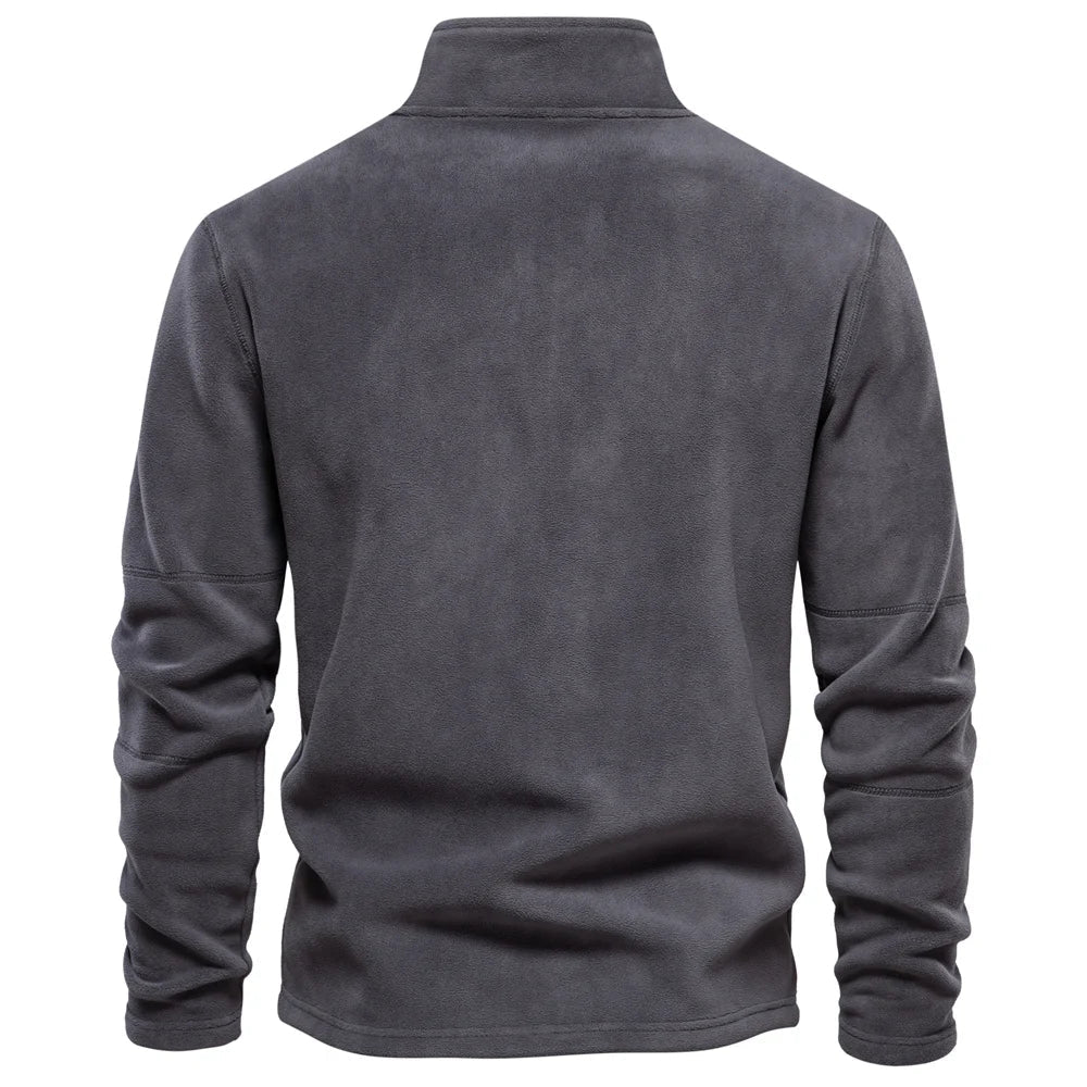 Hendrick | Fleece zipper trui