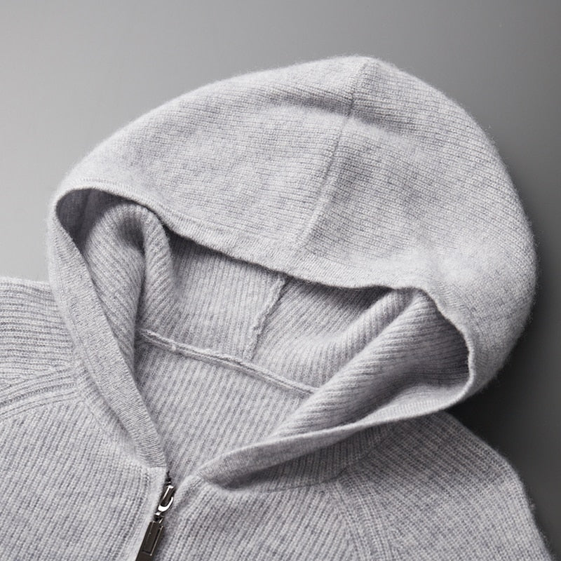 Bert | Heren zip-up hoodie