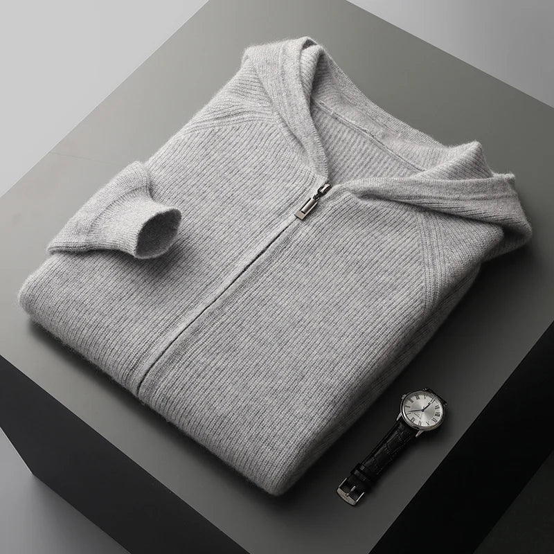 Bert | Heren zip-up hoodie