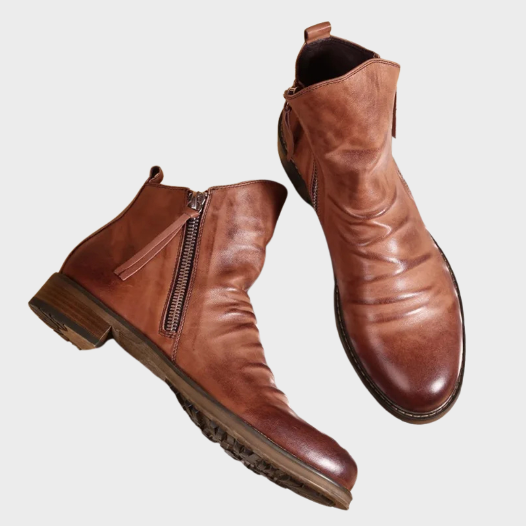 Luuk | Leren Chelsea boots